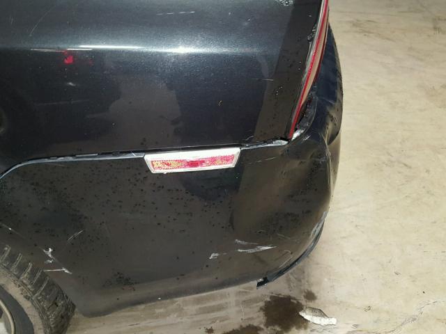 1G1ZH57B184221088 - 2008 CHEVROLET MALIBU 1LT CHARCOAL photo 9