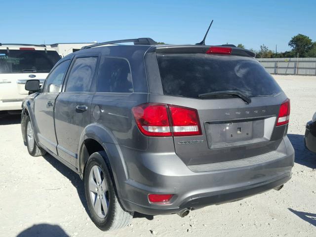 3C4PDCBG1CT159342 - 2012 DODGE JOURNEY SX GRAY photo 3