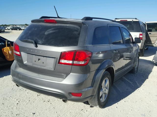 3C4PDCBG1CT159342 - 2012 DODGE JOURNEY SX GRAY photo 4