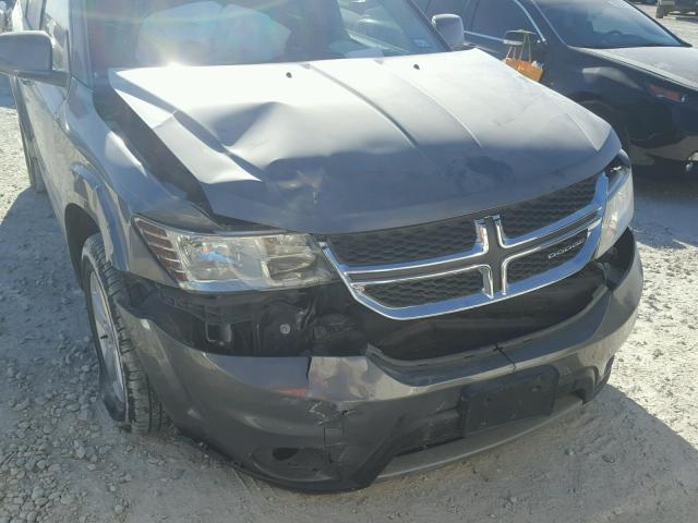 3C4PDCBG1CT159342 - 2012 DODGE JOURNEY SX GRAY photo 9