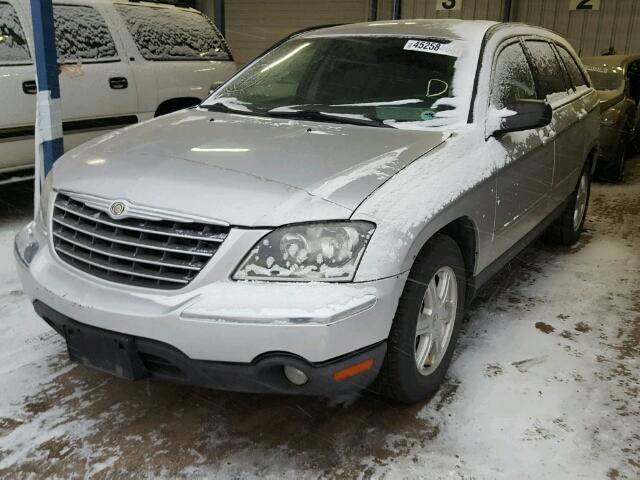 2C8GF68455R329893 - 2005 CHRYSLER PACIFICA T SILVER photo 2