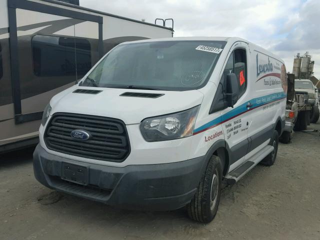 1FTYR1ZM7FKB22680 - 2015 FORD TRANSIT T- WHITE photo 2