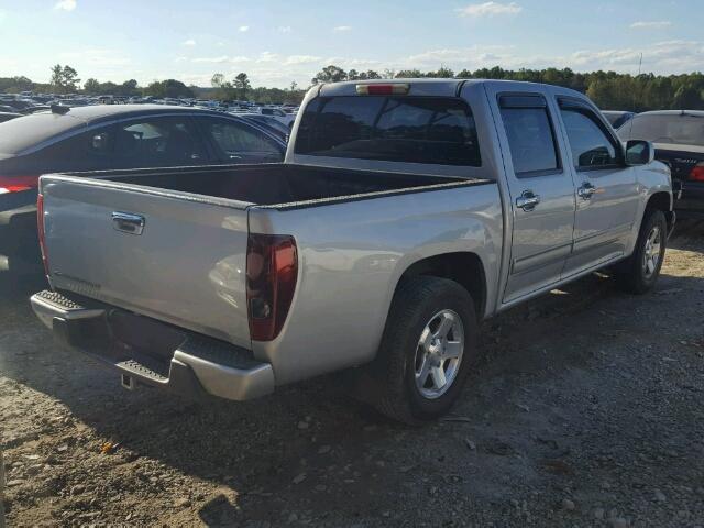 1GCDSCD98A8106513 - 2010 CHEVROLET COLORADO L SILVER photo 4