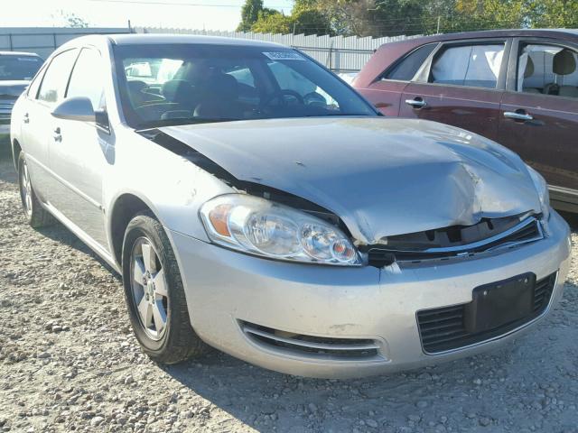 2G1WT58N781309231 - 2008 CHEVROLET IMPALA SILVER photo 1