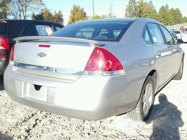 2G1WT58N781309231 - 2008 CHEVROLET IMPALA SILVER photo 4