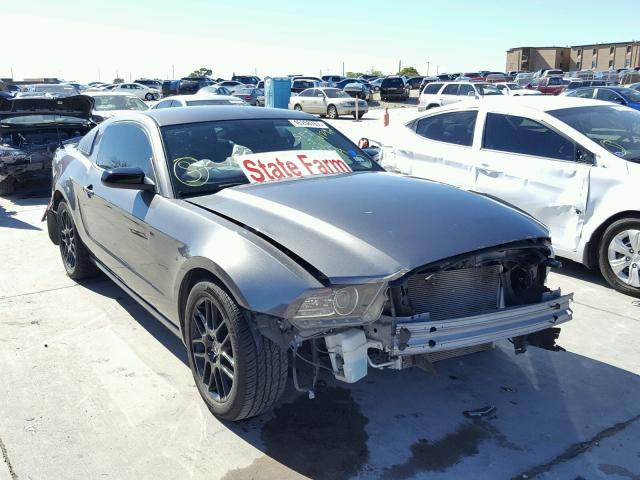 1ZVBP8AM1E5326286 - 2014 FORD MUSTANG CHARCOAL photo 1