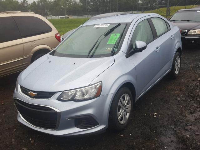 1G1JB5SG6J4124346 - 2018 CHEVROLET SONIC LS 灰色 照片 2