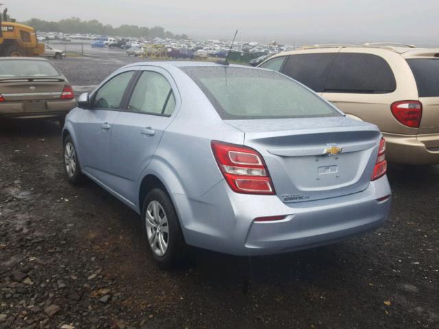 1G1JB5SG6J4124346 - 2018 CHEVROLET SONIC LS 灰色 照片 3