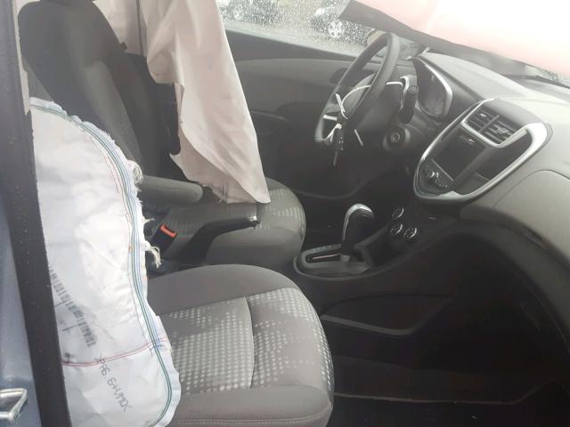 1G1JB5SG6J4124346 - 2018 CHEVROLET SONIC LS 灰色 照片 5