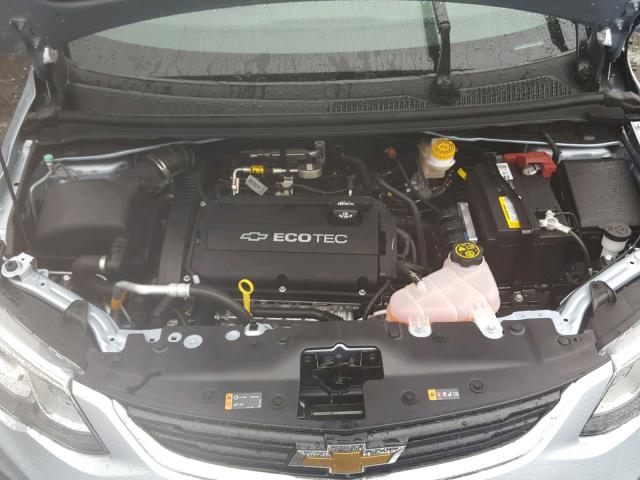 1G1JB5SG6J4124346 - 2018 CHEVROLET SONIC LS 灰色 照片 7