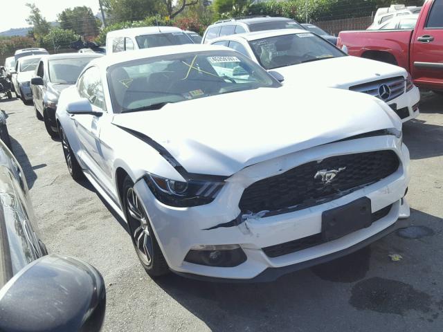 1FA6P8TH1H5202596 - 2017 FORD MUSTANG WHITE photo 1