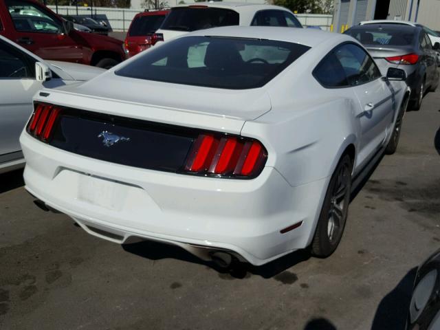 1FA6P8TH1H5202596 - 2017 FORD MUSTANG WHITE photo 4