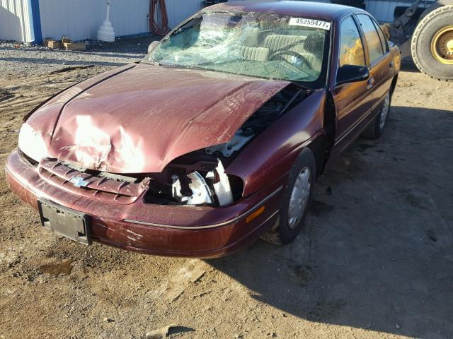 2G1WL52J611285547 - 2001 CHEVROLET LUMINA MAROON photo 2