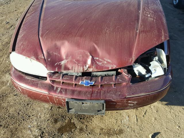 2G1WL52J611285547 - 2001 CHEVROLET LUMINA MAROON photo 7