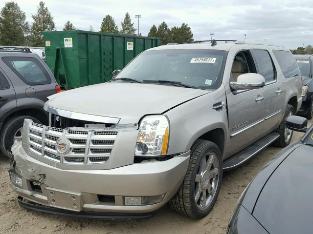1GYFK66847R254279 - 2007 CADILLAC ESCALADE E TAN photo 2