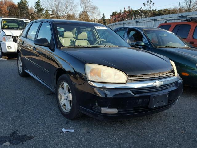 1G1ZU64814F154212 - 2004 CHEVROLET MALIBU BLACK photo 1