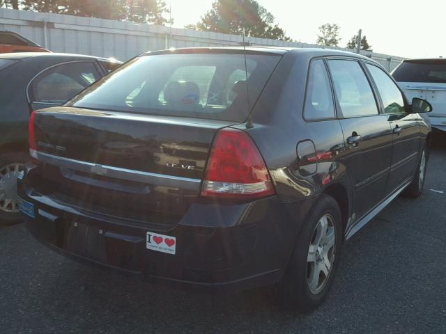 1G1ZU64814F154212 - 2004 CHEVROLET MALIBU BLACK photo 4