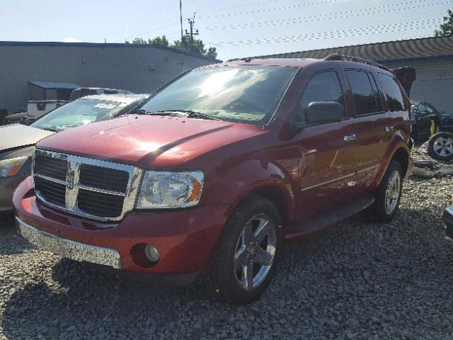 1D8HB58T19F702056 - 2009 DODGE DURANGO LI RED photo 2