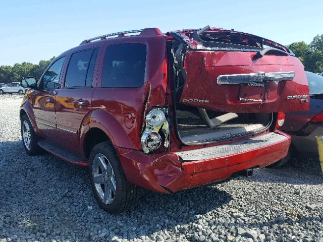 1D8HB58T19F702056 - 2009 DODGE DURANGO LI RED photo 3