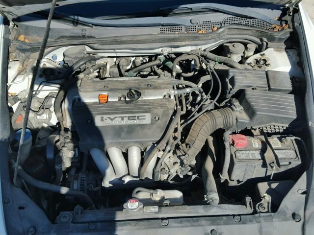 1HGCM55495A087779 - 2005 HONDA ACCORD LX WHITE photo 7