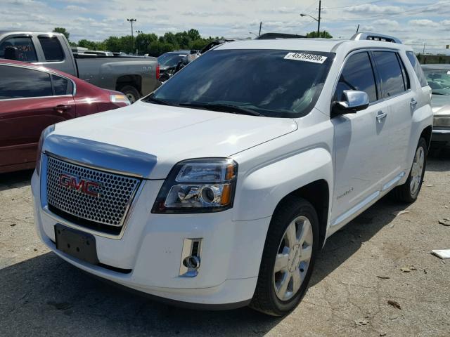 2GKFLZE3XF6248477 - 2015 GMC TERRAIN DE WHITE photo 2