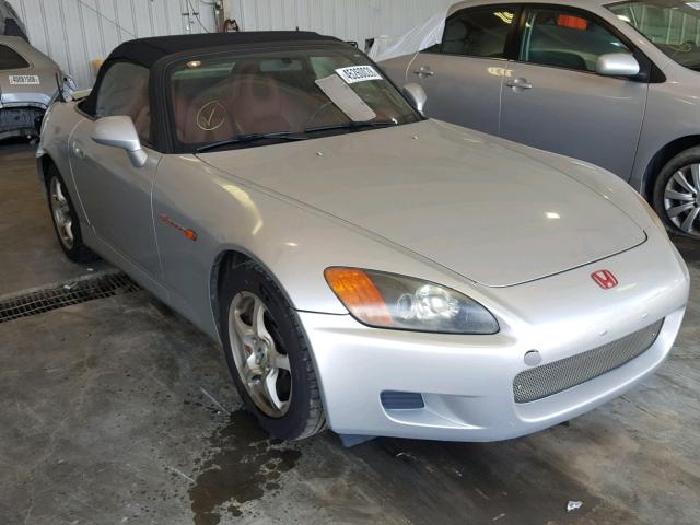 JHMAP11472T000701 - 2002 HONDA S2000 SILVER photo 1