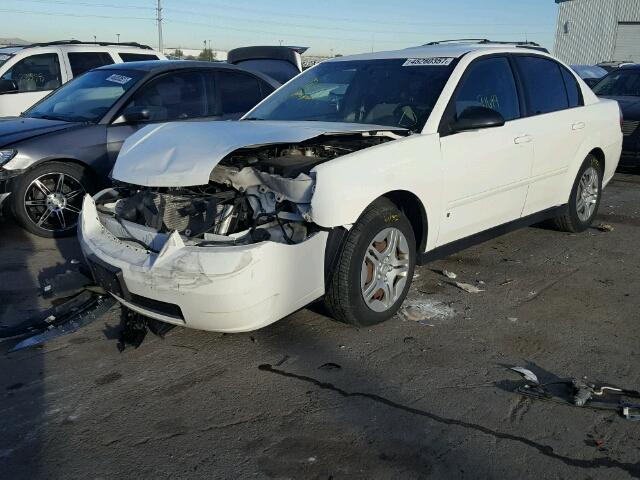 1G1ZS51806F101931 - 2006 CHEVROLET MALIBU LS WHITE photo 2