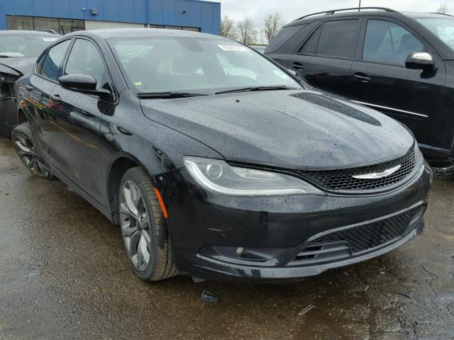 1C3CCCBB8GN100336 - 2016 CHRYSLER 200 S BLACK photo 1