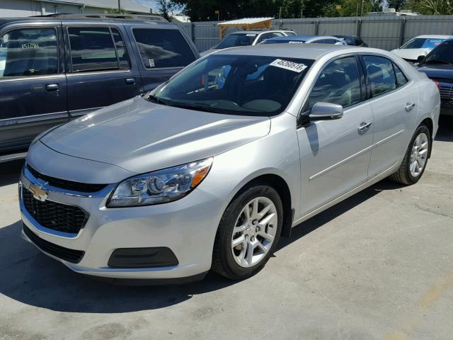1G11C5SLXFF310655 - 2015 CHEVROLET MALIBU 1LT 银色 照片 2