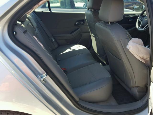 1G11C5SLXFF310655 - 2015 CHEVROLET MALIBU 1LT 银色 照片 6
