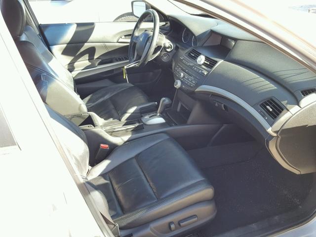 1HGCP36879A029155 - 2009 HONDA ACCORD EXL SILVER photo 5