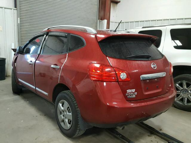 JN8AS5MTXFW153916 - 2015 NISSAN ROGUE SELE RED photo 3