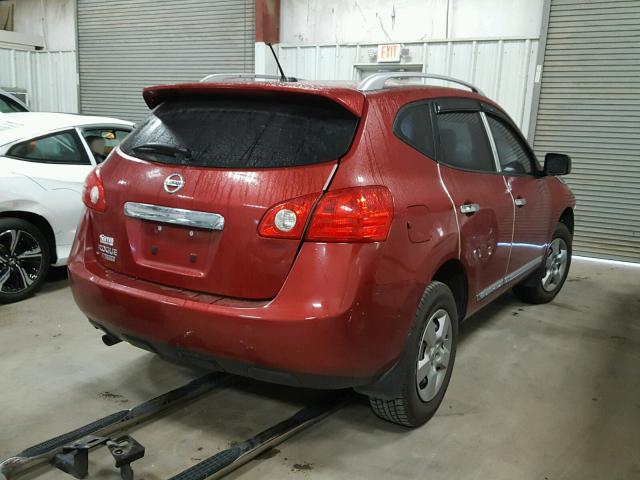 JN8AS5MTXFW153916 - 2015 NISSAN ROGUE SELE RED photo 4