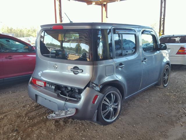 JN8AZ2KR8CT252720 - 2012 NISSAN CUBE BASE GRAY photo 4