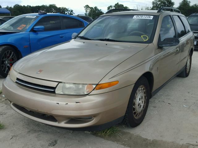 1G8JW82R71Y523994 - 2001 SATURN LW300 GOLD photo 2