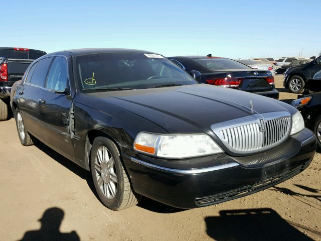 2LNBL8EVXBX763081 - 2011 LINCOLN TOWN CAR BLACK photo 1