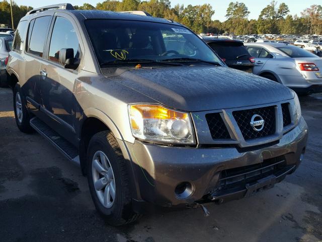 5N1AA0NC8FN608019 - 2015 NISSAN ARMADA SV GRAY photo 1