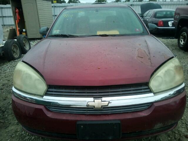 1G1ZT54824F181769 - 2004 CHEVROLET MALIBU LS მუქწითელი ფოტო 7