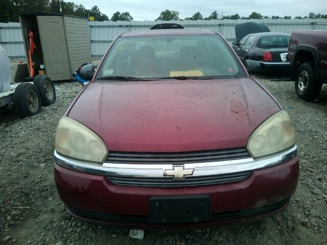 1G1ZT54824F181769 - 2004 CHEVROLET MALIBU LS მუქწითელი ფოტო 9