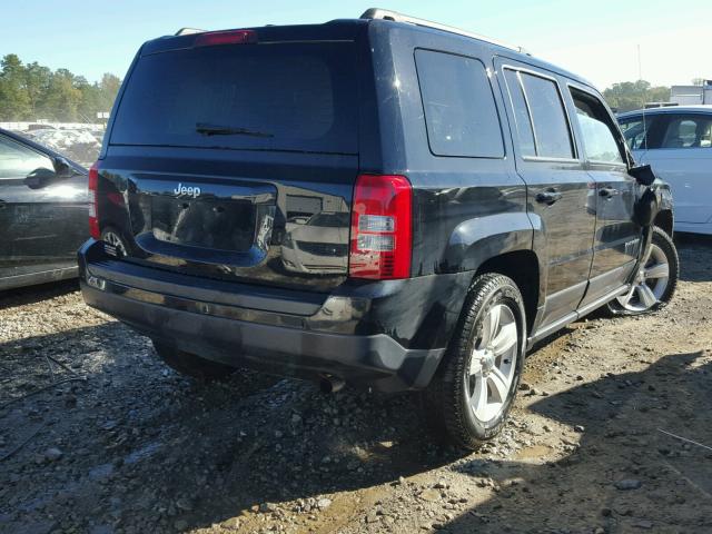 1C4NJPBB7GD543715 - 2016 JEEP PATRIOT BLACK photo 4