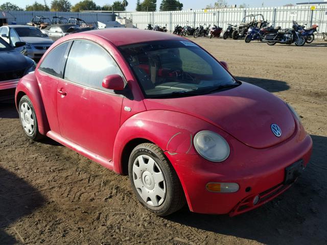 3VWCC21C7XM408086 - 1999 VOLKSWAGEN NEW BEETLE RED photo 1