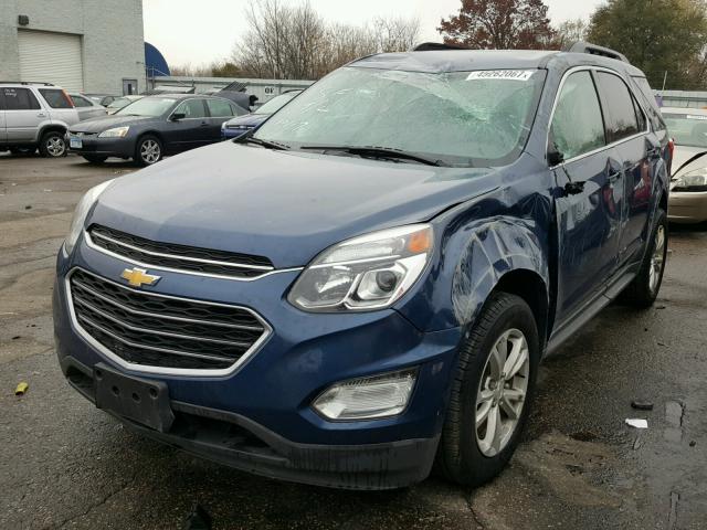 2GNFLFEK8G6193991 - 2016 CHEVROLET EQUINOX BLUE photo 2