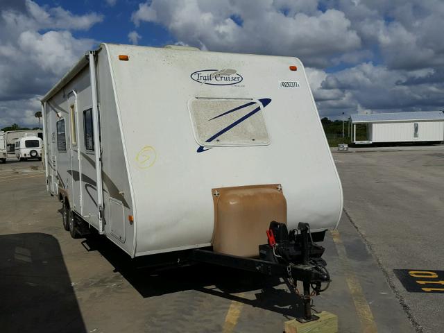 4WYT02K2181213607 - 2008 TRAIL KING TRAIL LITE WHITE photo 1