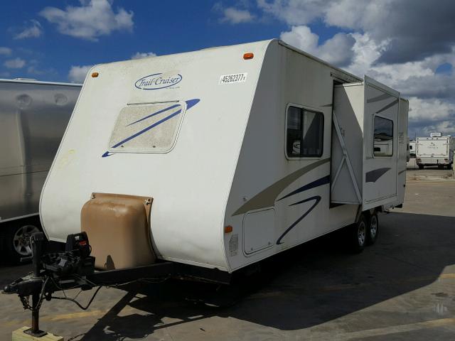 4WYT02K2181213607 - 2008 TRAIL KING TRAIL LITE WHITE photo 2