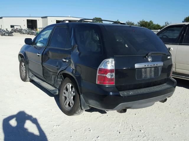 2HNYD18836H512955 - 2006 ACURA MDX TOURIN BLACK photo 3