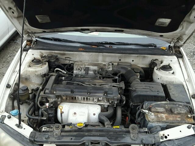 KMHDN45D83U497376 - 2003 HYUNDAI ELANTRA WHITE photo 7