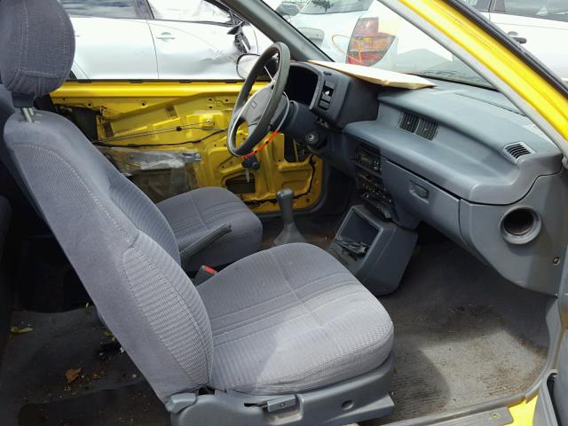 2C1MR2468M6805448 - 1991 GEO METRO BASE YELLOW photo 5