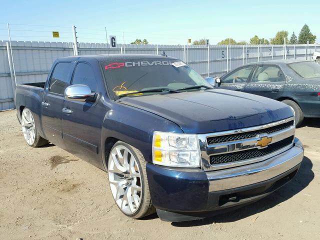 2GCEC13CX81218861 - 2008 CHEVROLET SILVERADO BLUE photo 1