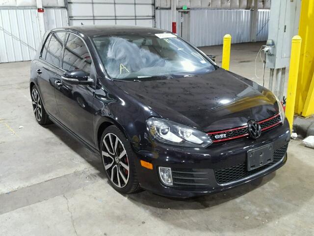 WVWGD7AJ8EW005535 - 2014 VOLKSWAGEN GTI BLACK photo 1