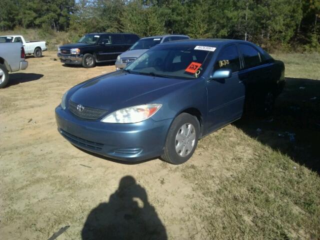 4T1BE32K74U873331 - 2004 TOYOTA CAMRY LE ლურჯი ფოტო 2